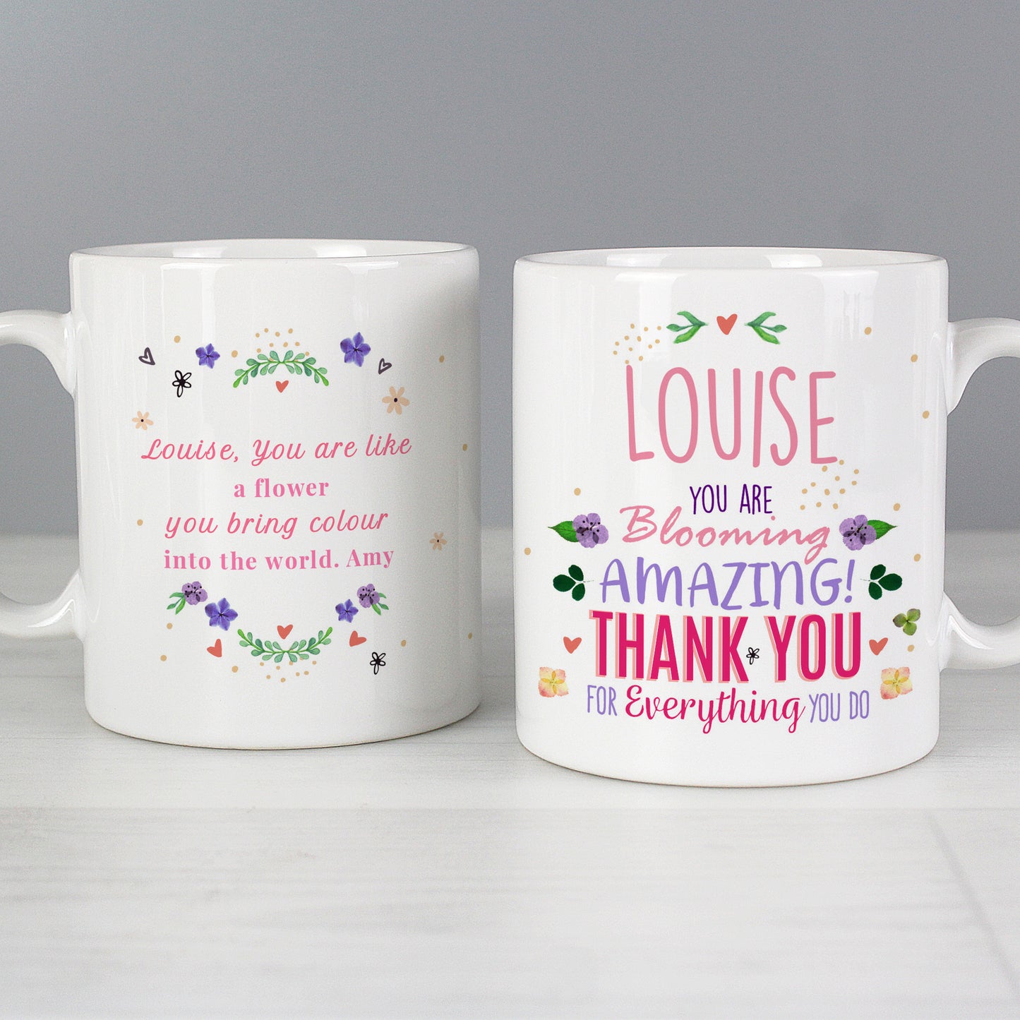 Personalised You Are Blooming Amazing Mug