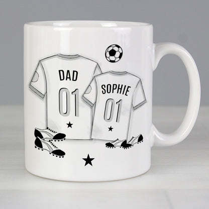 Personalised Football Mini Me Mug