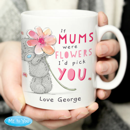 Personalised Me To You If...Were Flowers Mug