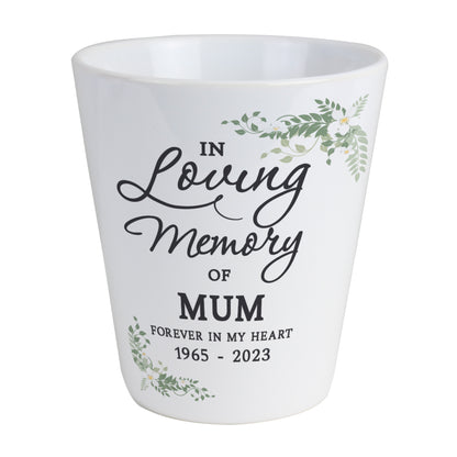 Personalised In Loving Memory Plant Pot