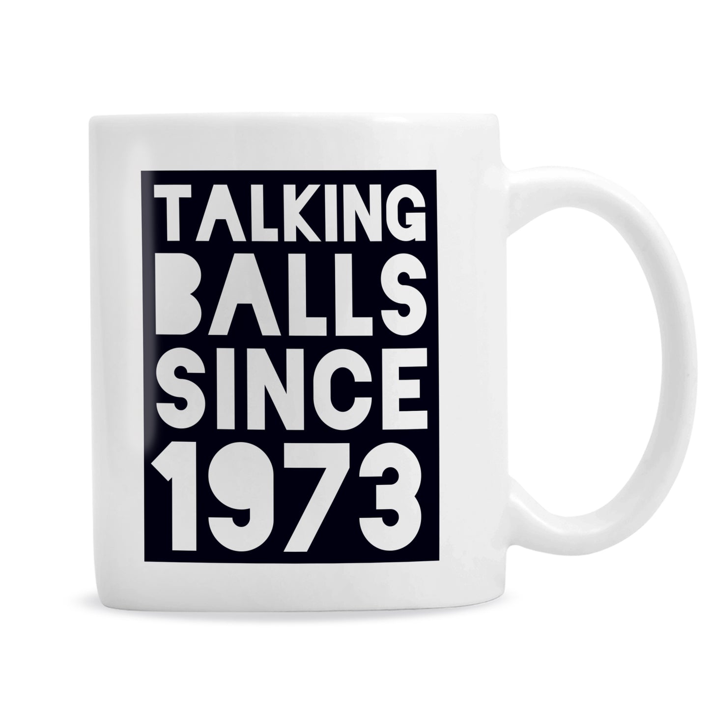 Personalised Talking Balls Since Mug