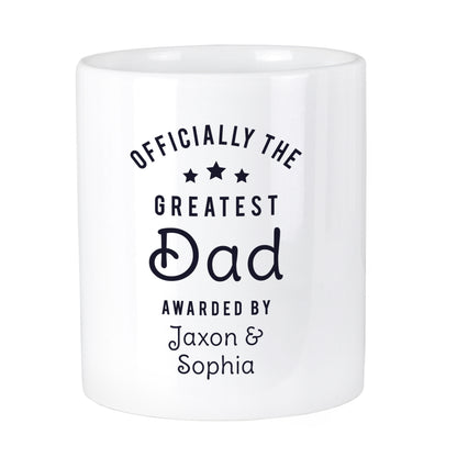 Personalised Officially The Greatest Ceramic Storage Pot