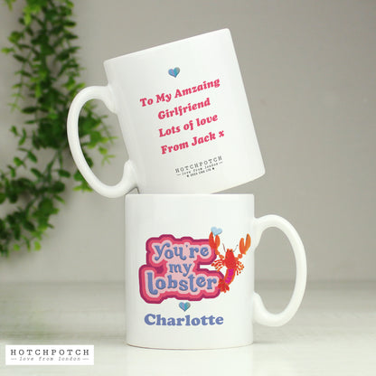 Personalised Hotchpotch Youre My Lobster Mug