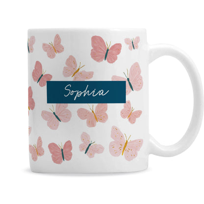 Personalised Butterfly Mug