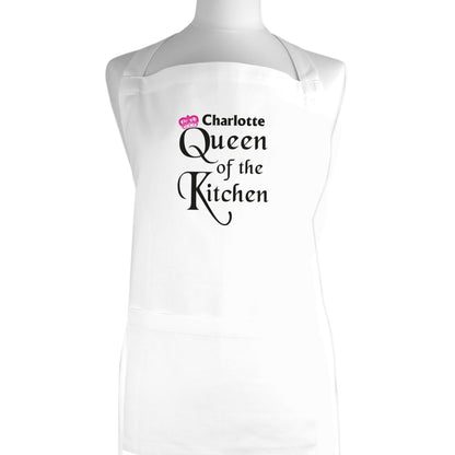 Personalised Queen of the Kitchen Apron