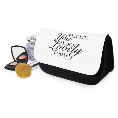 Personalised Look Lovely Make Up Bag