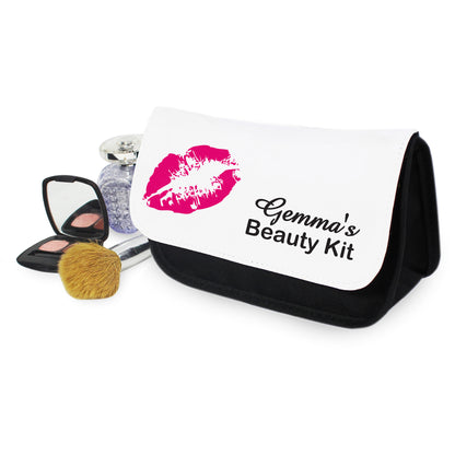 Personalised Lips Make Up Bag