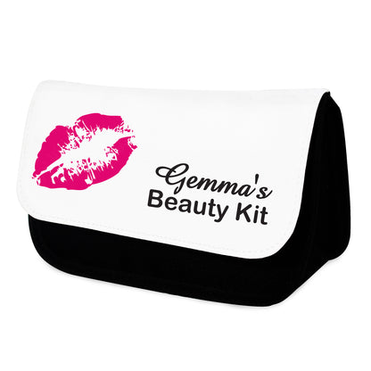 Personalised Lips Make Up Bag