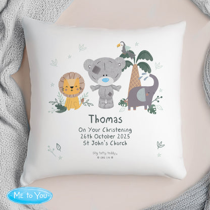 Personalised Tiny Tatty Teddy Jungle Animals Cushion