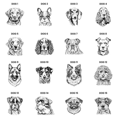 Personalised Reserved For Dog Breed Cushion