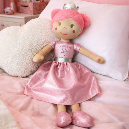 Personalised I Belong To Princess Rag Doll