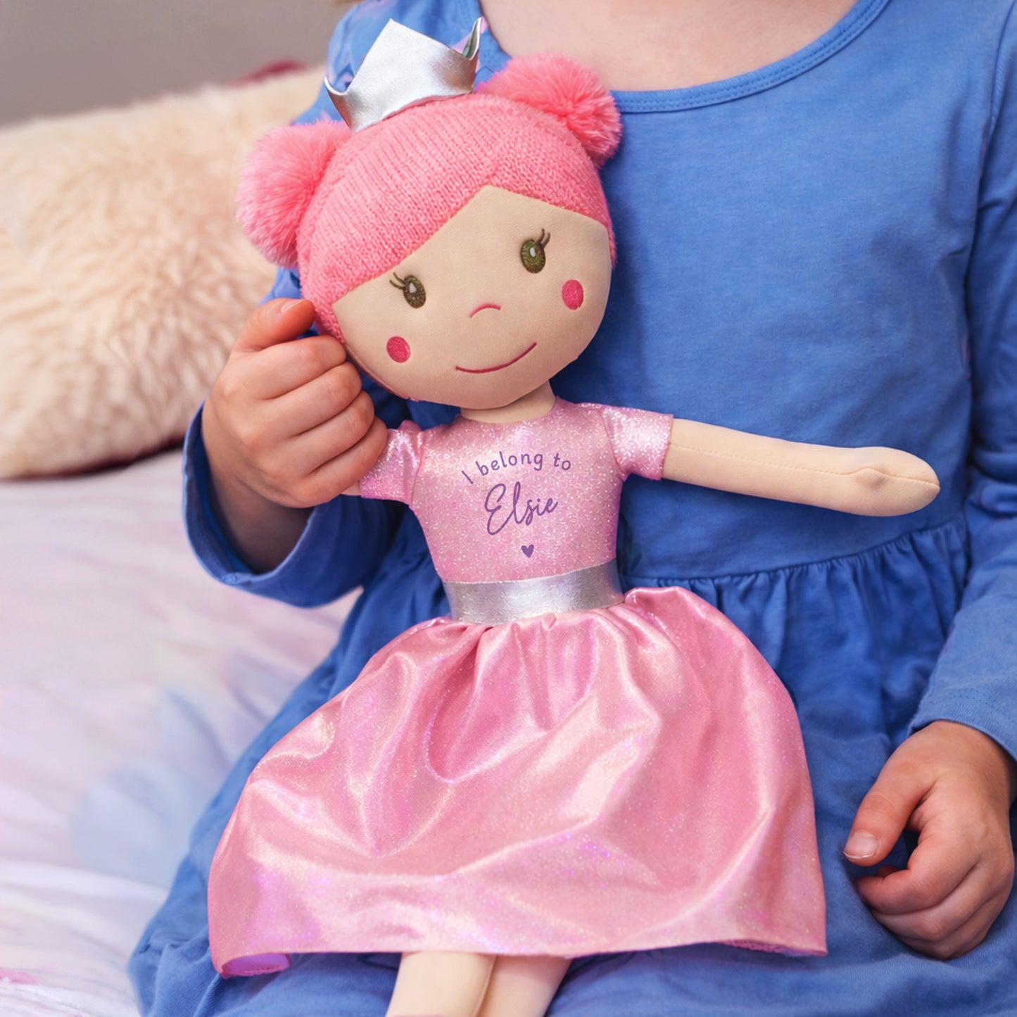 Personalised I Belong To Princess Rag Doll