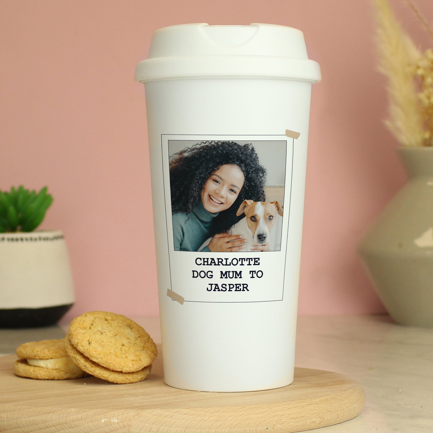 Personalised Photo Upload Travel Mug