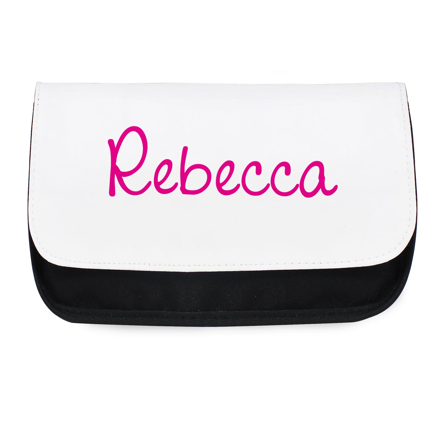 Personalised Pink Name Make Up Bag