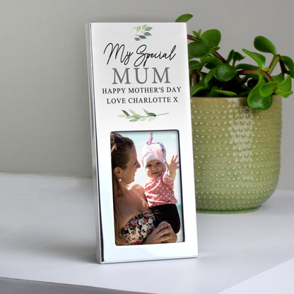 Personalised Botanical 2x3 Photo Frame