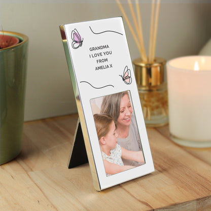 Personalised Butterfly 2x3 Photo Frame