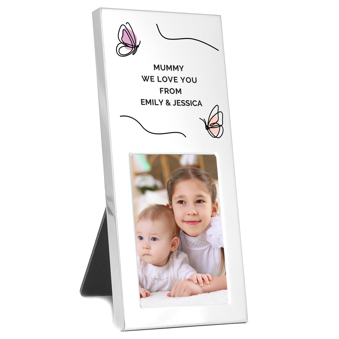 Personalised Butterfly 2x3 Photo Frame