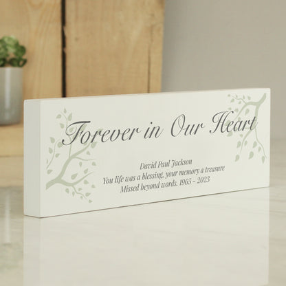 Personalised Branches Wooden Mantel Decoration