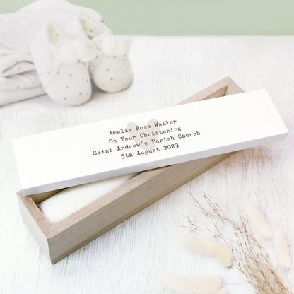 Personalised Free Text Wooden Certificate Holder