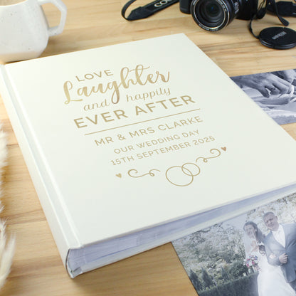 Personalised Happily Ever After Traditional Photo Album