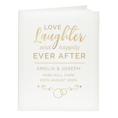 Personalised Happily Ever After Traditional Photo Album