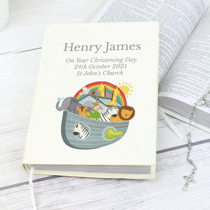 Personalised Noahs Ark Holy Bible - Eco-friendly