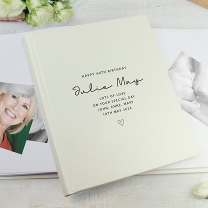 Personalised Traditional Photo Album