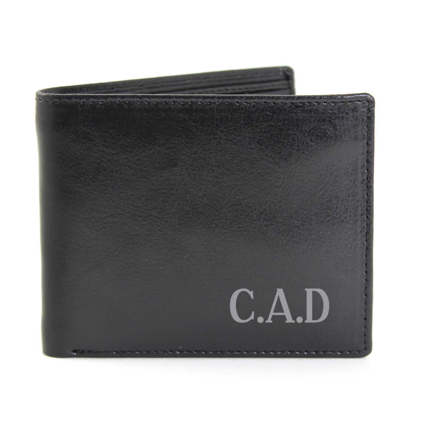 Personalised Initial Leather Wallet