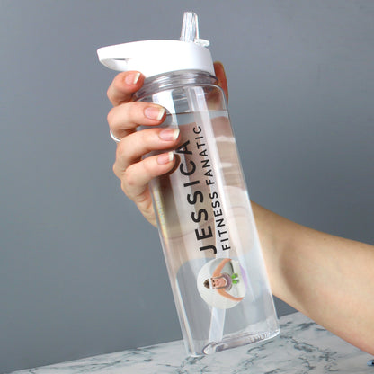 Personalised Photo Upload Water Bottle