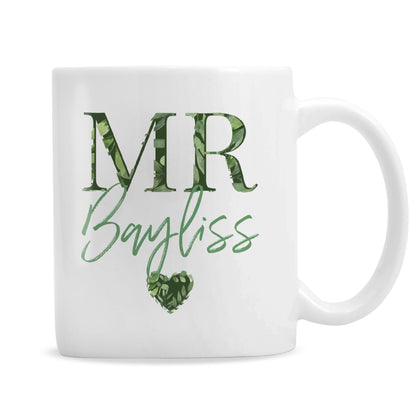 Personalised Mr Foliage Mug