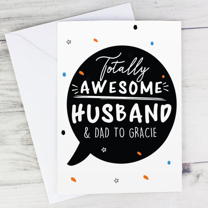 Personalised Totally Awesome Card