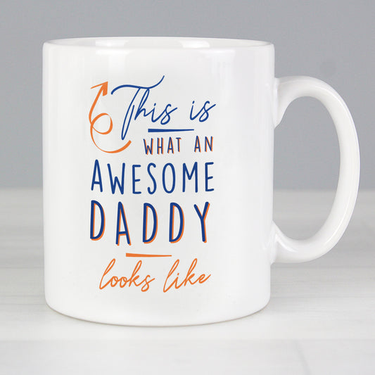 Personalised This Is What Awesome Looks Like Mug